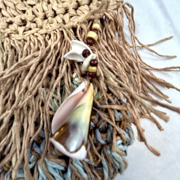 Cappelli bag Straworld TOYO 6.5 W x 7.5 H" Dorfman Pacific purse bag soft - Picture 5 of 8